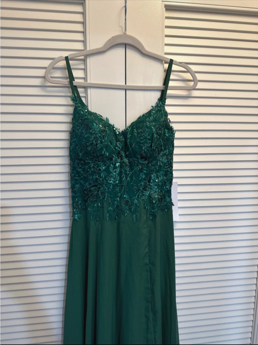 Emerald Green Gown Small